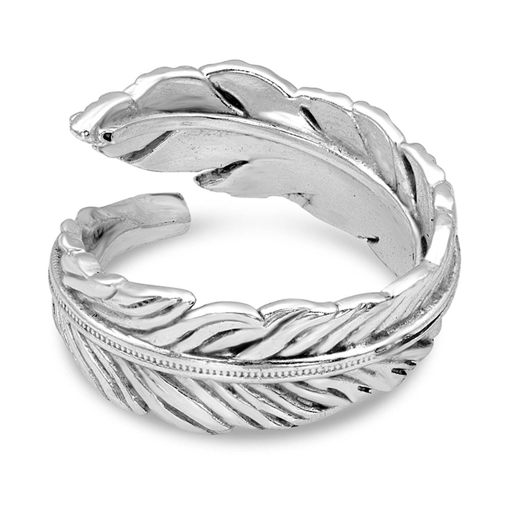 Joyful Feather Ring