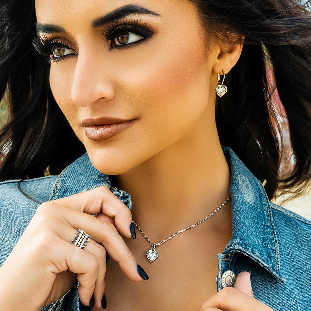 Western Lace Stacked Ring