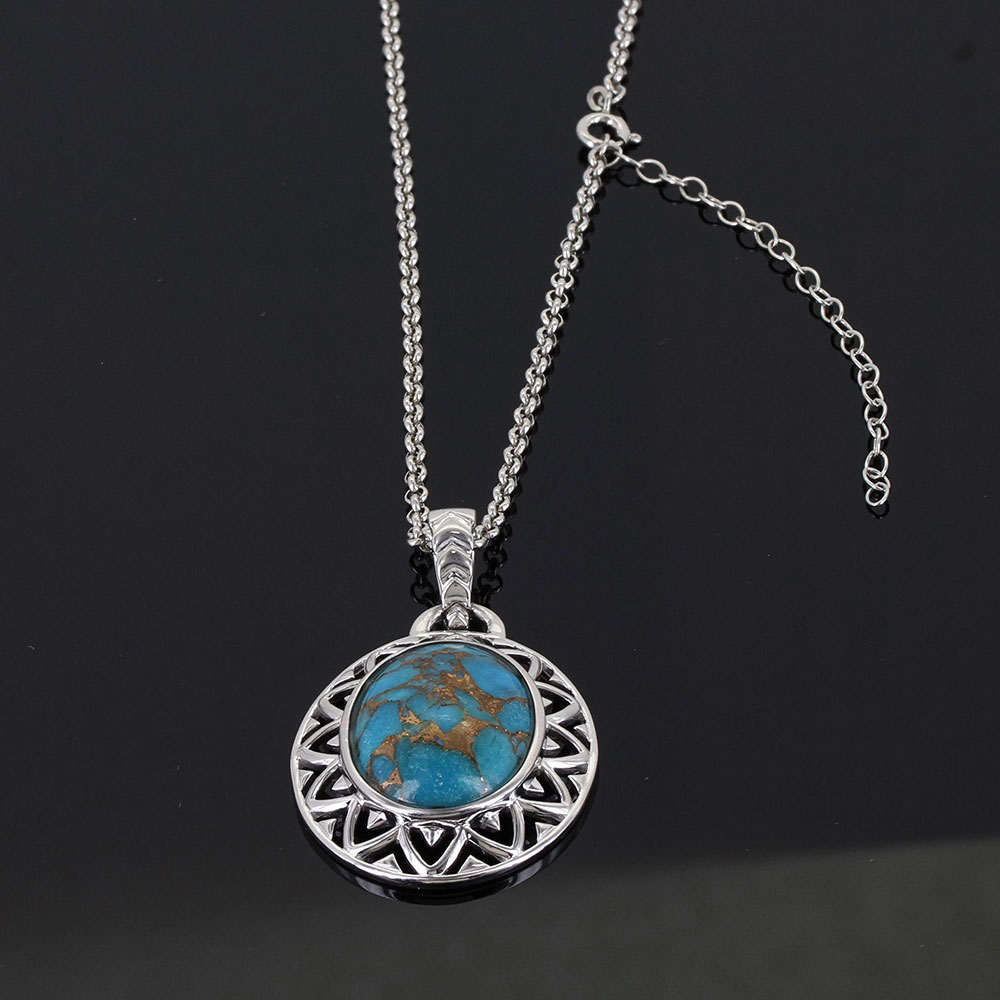 Sterling Lane Sun Dance Turquoise Necklace