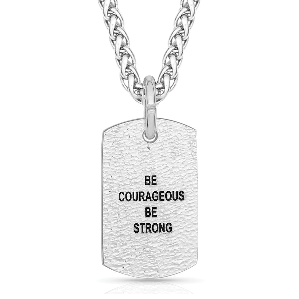 Lift Up Dog Tag Necklace
